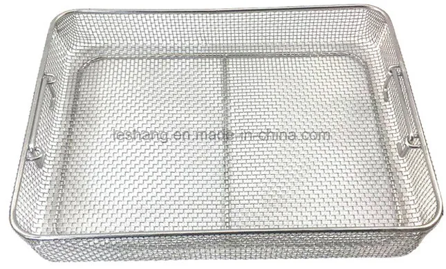 High Quality Stainless Steel Wire Mesh Basket /Sterilization Basket