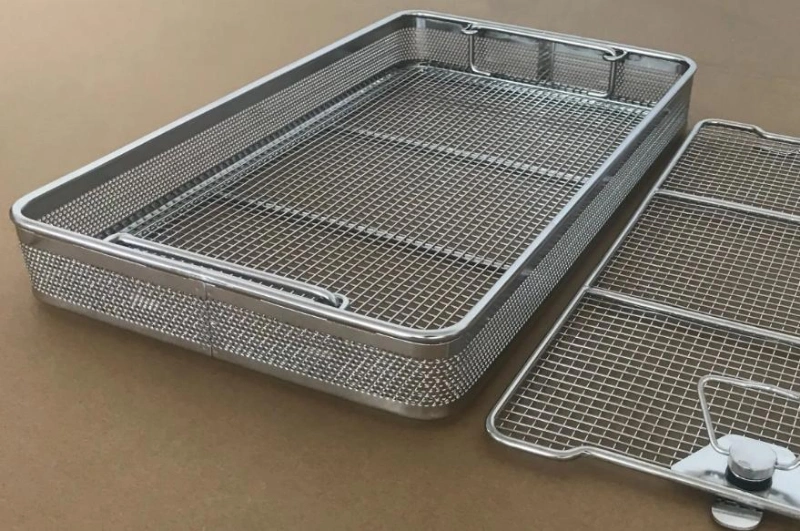 Surgical Sets Medical Material Transporting Silicon Dividers Holders Sterilization Baskets